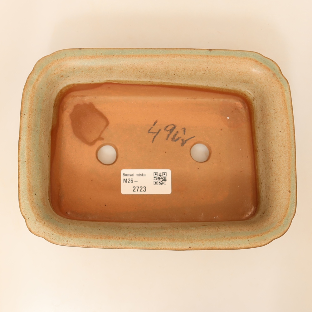 Ceramic Bowl, 20 x 15.5 x 5.5 cm, beige
