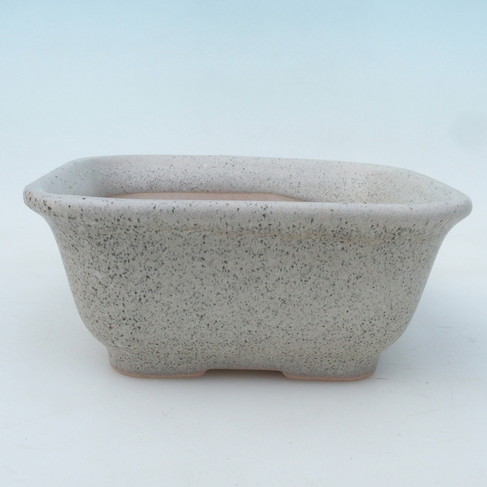 Bonsai bowl + saucer H01 - 12x9x5 cm