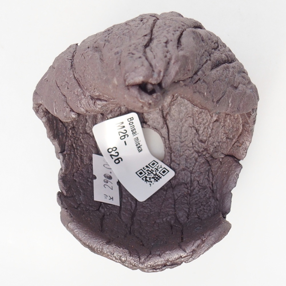 Ceramic Shell 8 x 8 x 12,5 cm , metallic colour