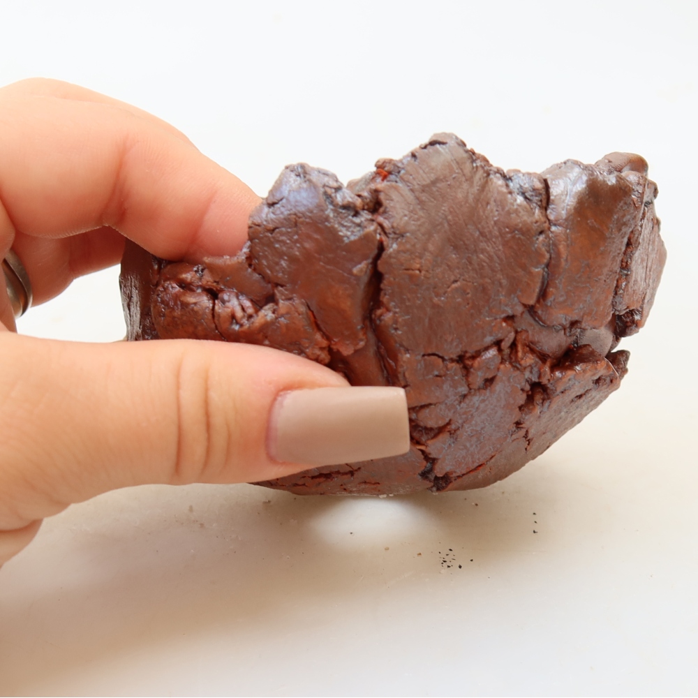 Ceramic Shell, 9.5 x 9 x 6 cm, brown