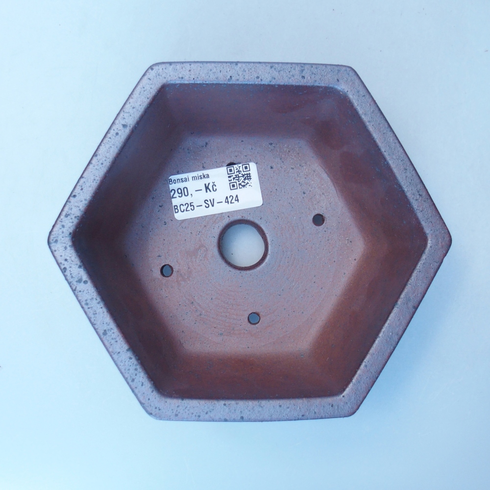 Bowl 15 x 13,5 x 7,5 cm brown