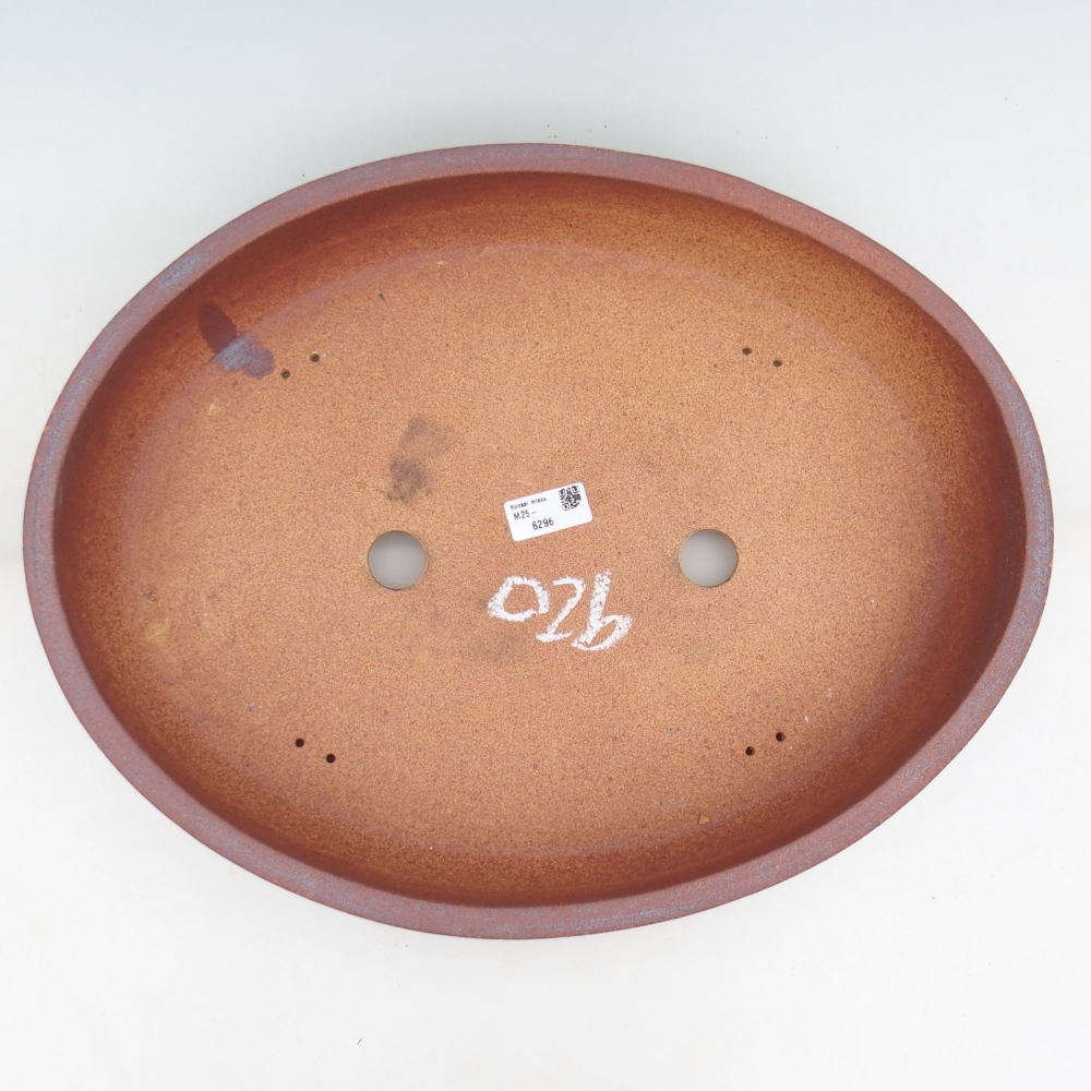 Bonsai bowl 45,5 x 35 x 9,5 cm , metal colour - PERSONAL COLLECTION ONLY or pallet transport