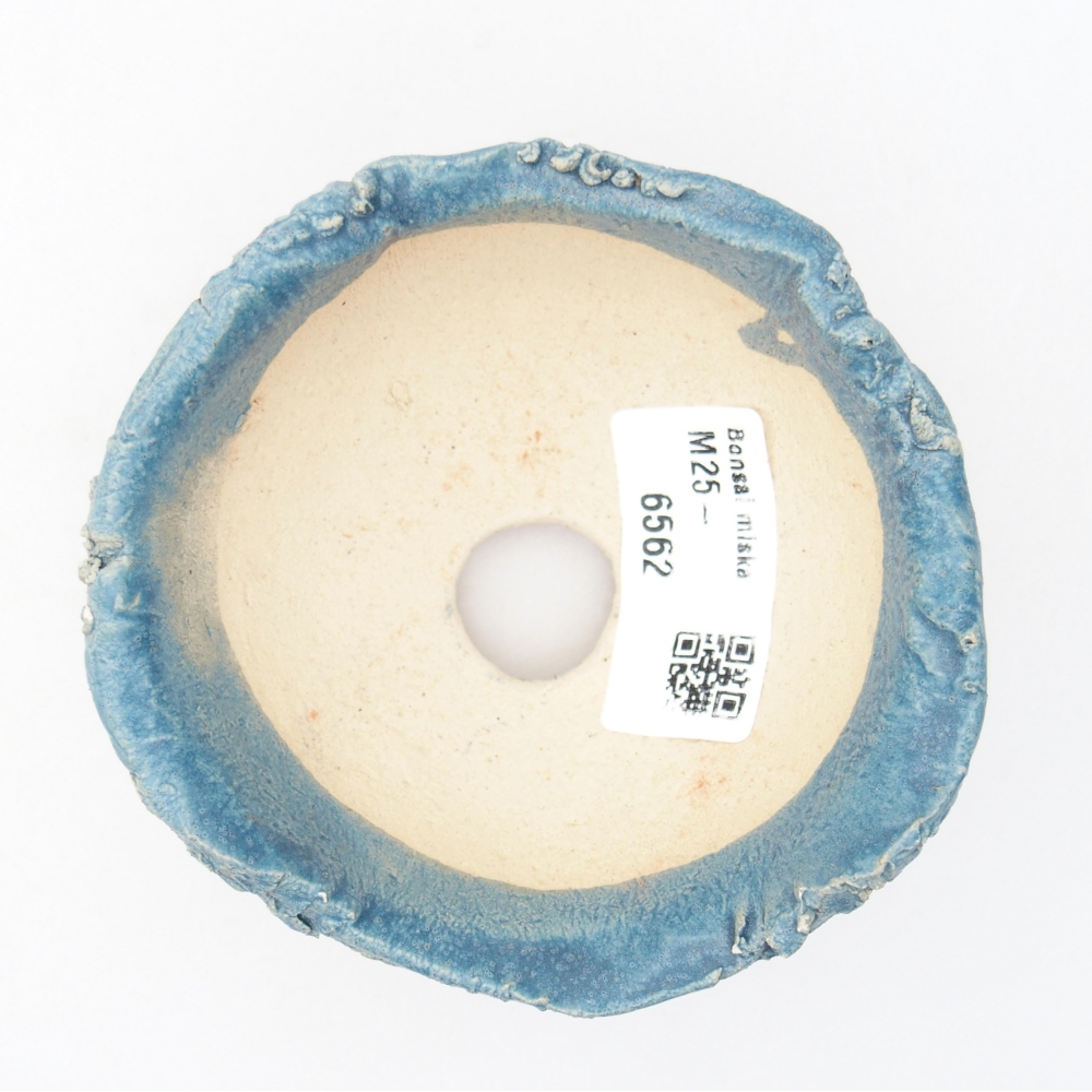 Ceramic Shell 9 x 9 x 5 cm , colour blue