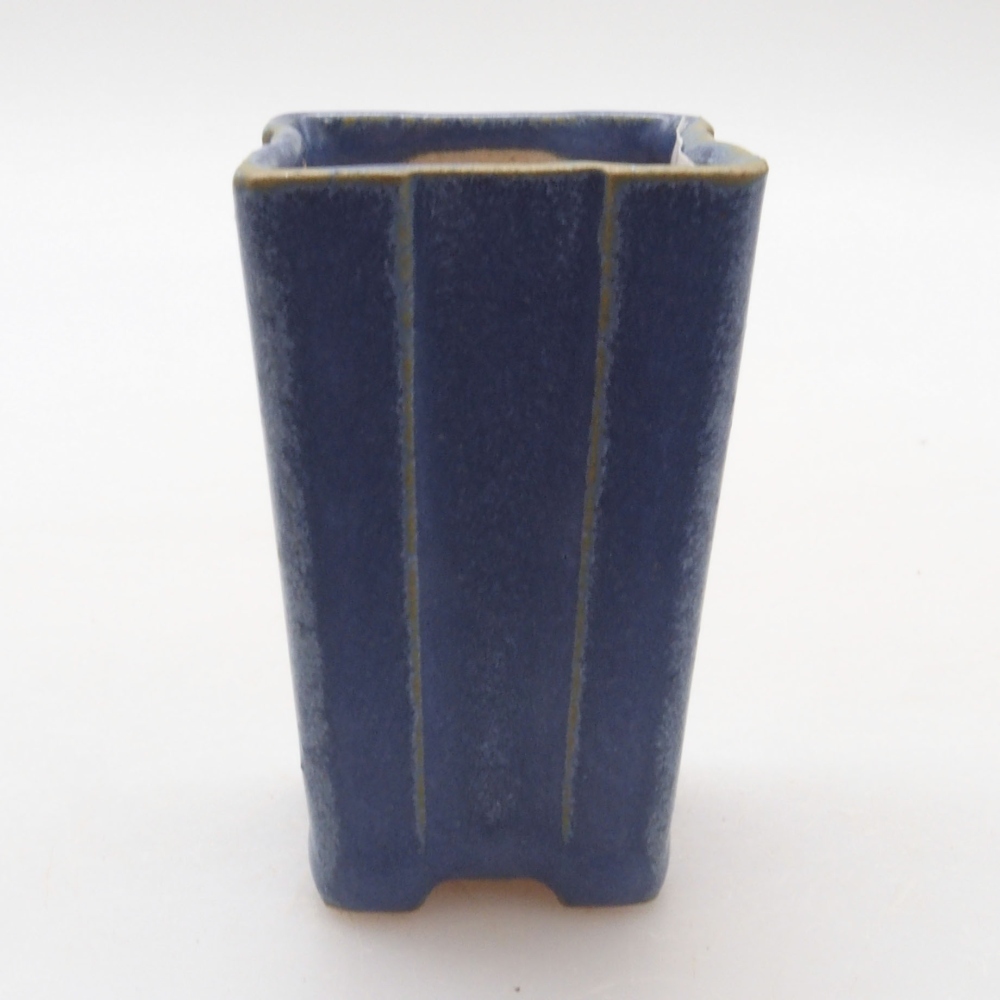 Mini bonsai bowl 3 x 3 x 5,5 cm, color blue