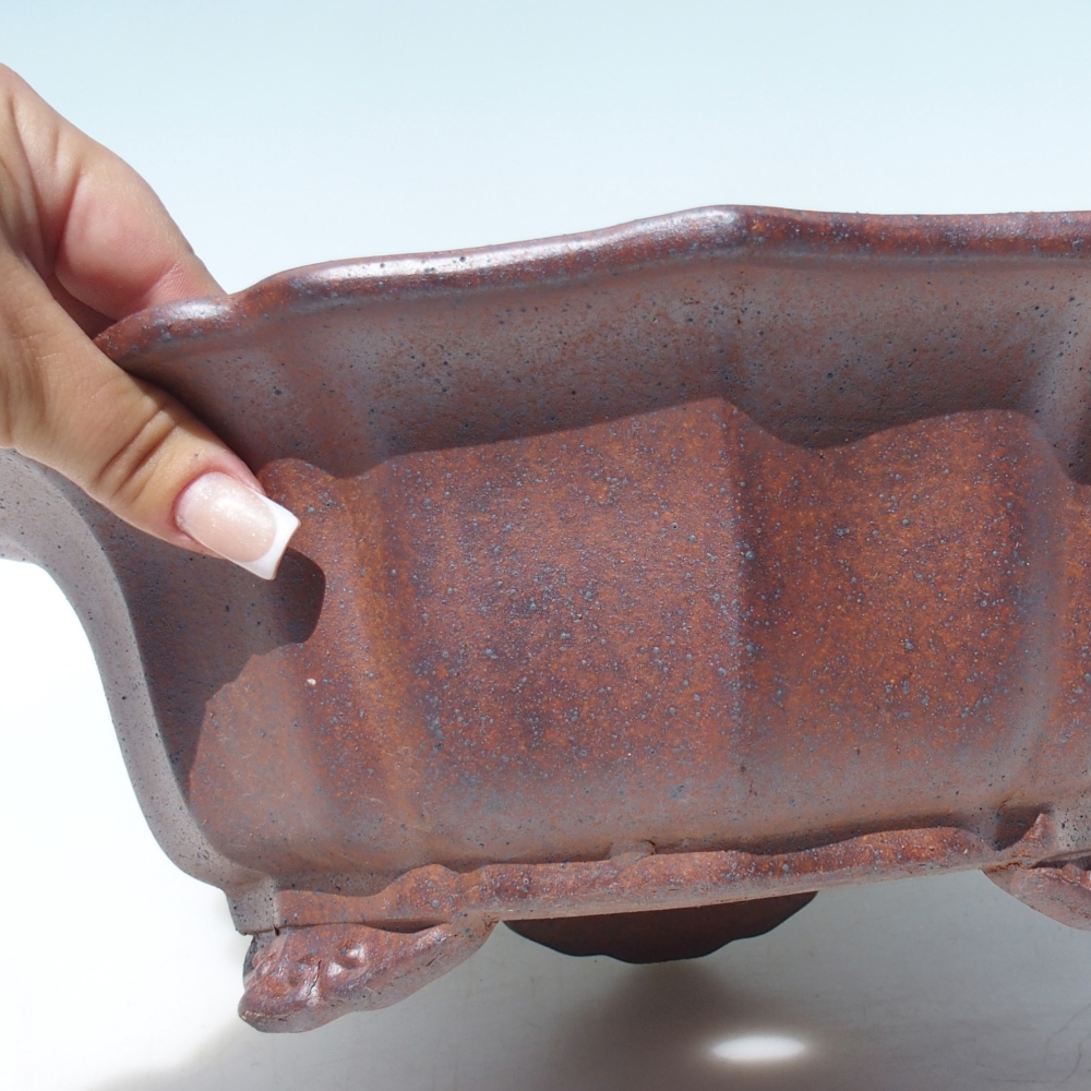 Bowl 30 x 30 x 11,5 cm brown
