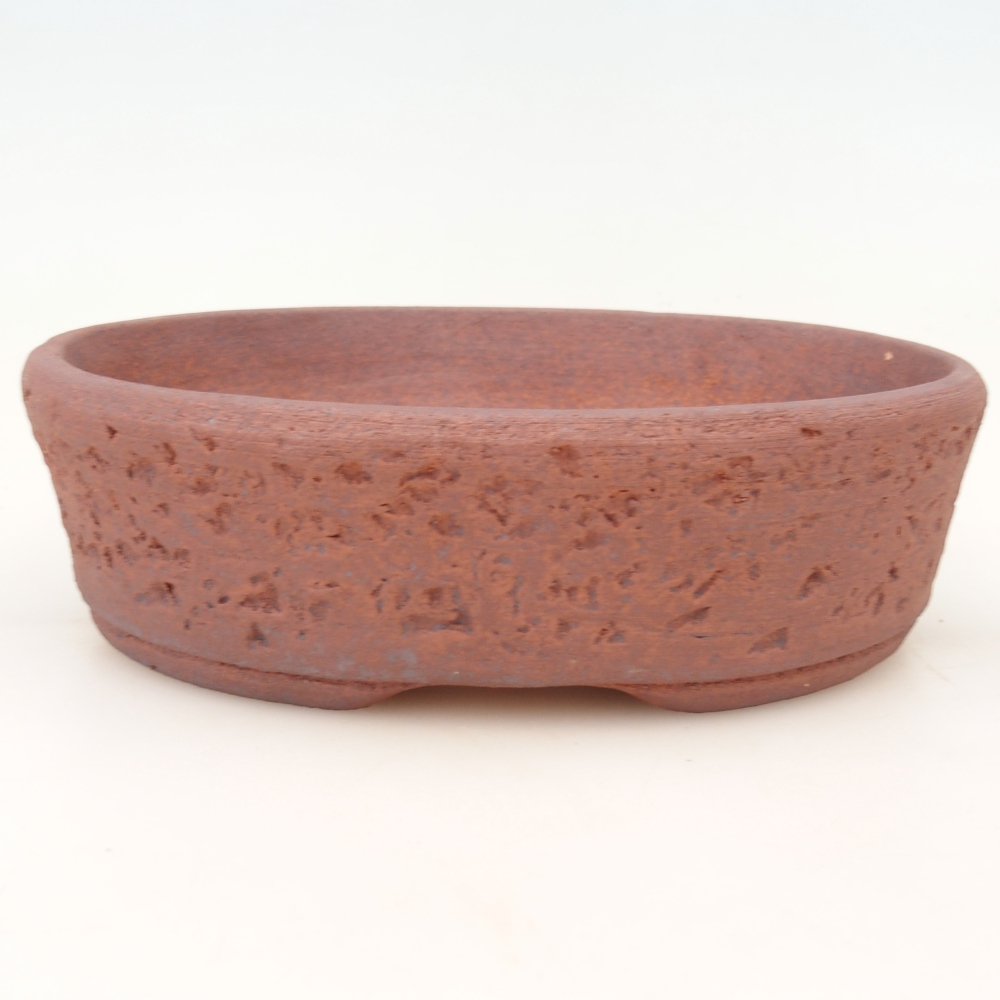 Bonsai bowl 19,5 x 16 x 6 cm , metal colour