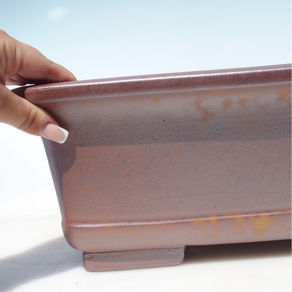 Bowl 42 x 30 x 15 cm brown - PERSONAL COLLECTION OR PALLET TRANSPORT ONLY