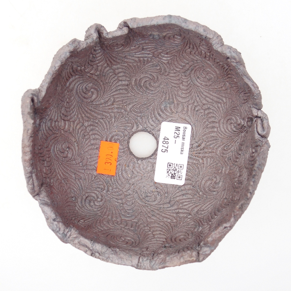 Ceramic Shell 13 x 12,5 x 8,5 cm, color: metal