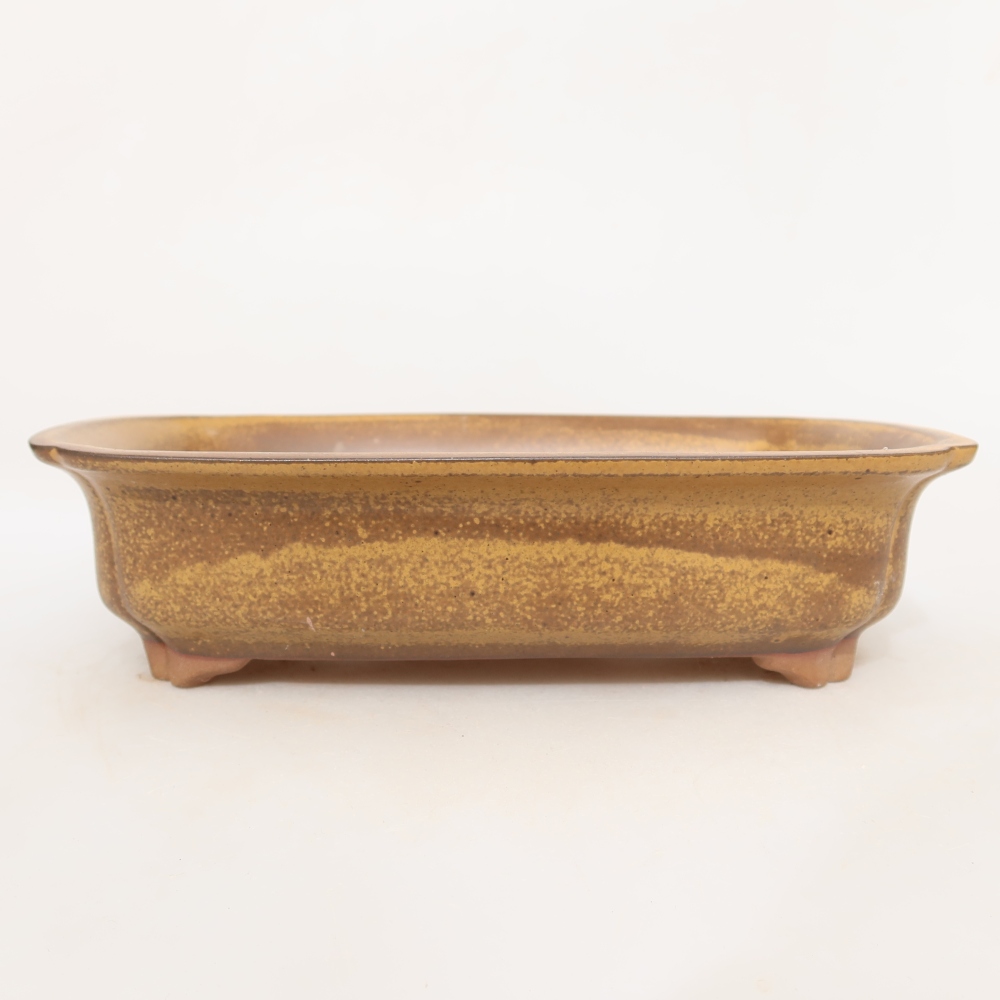 Ceramic Bowl, 24 x 17 x 6 cm, yellow