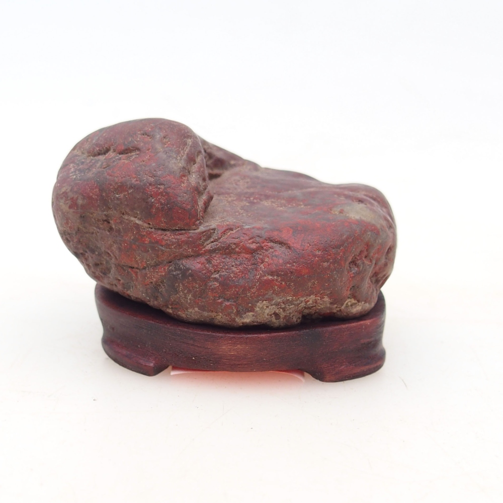 Suiseki - Stone with DAI (wooden pad)