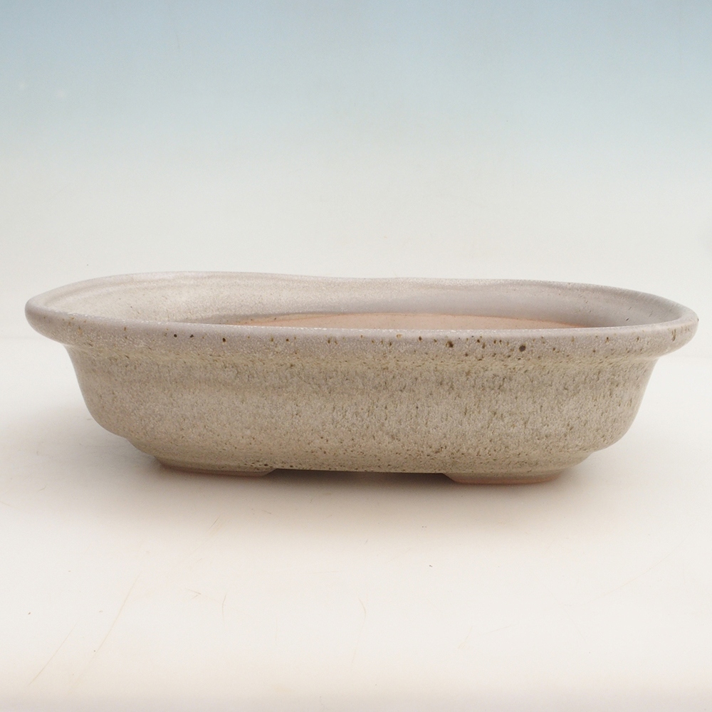 Bonsai bowl H25 - 23 x 17 x 5.5 cm. - beige