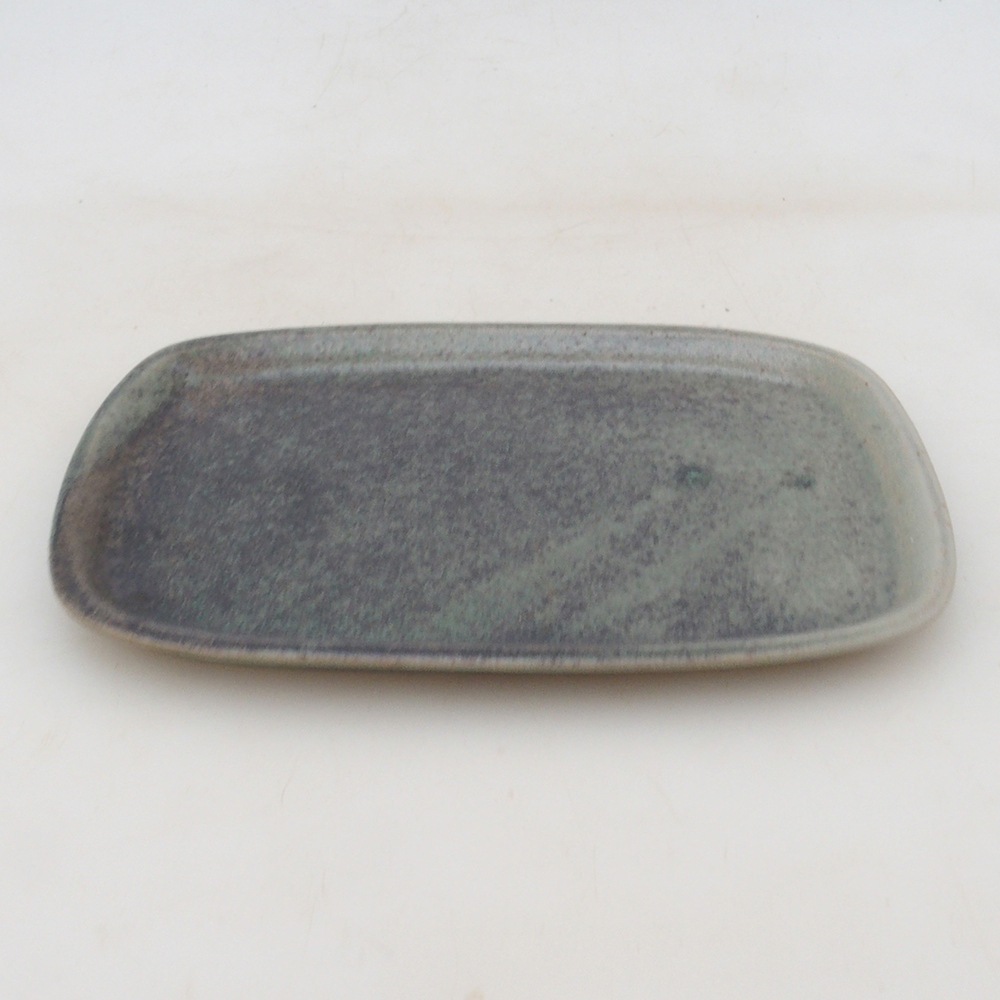 Ceramic bowl H02 - 17.5 x 12 x 1 cm - green