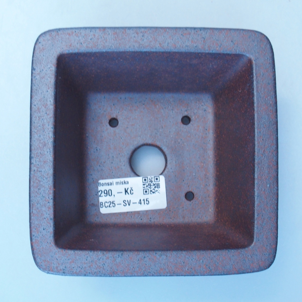Bowl 13 x 13 x 7 cm brown