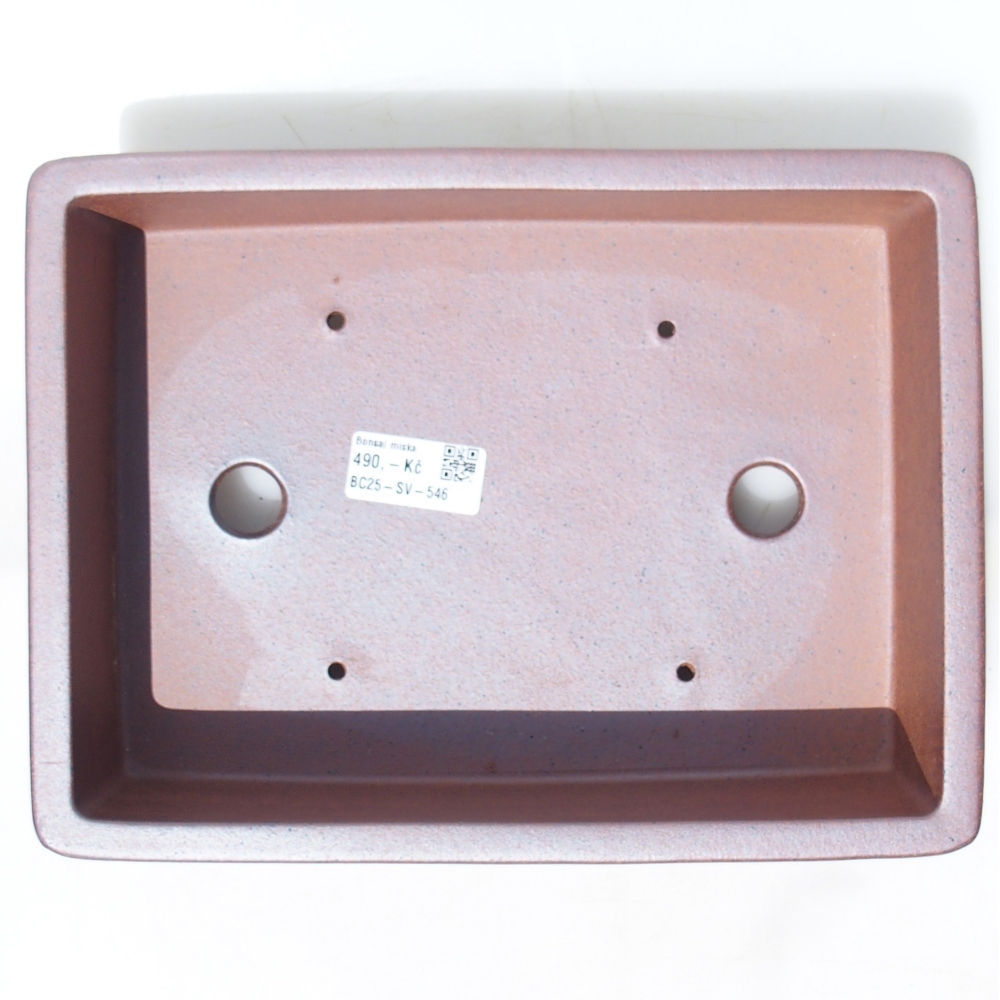 Bowl 26 x 19,5 x 6 cm brown