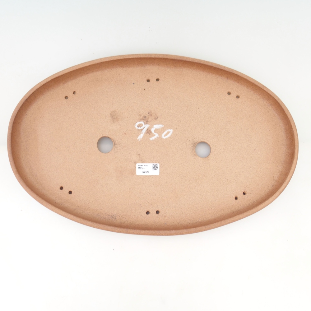 Bonsai bowl 50 x 31 x 4,5 cm , colour brown - PERSONAL COLLECTION ONLY or pallet transport
