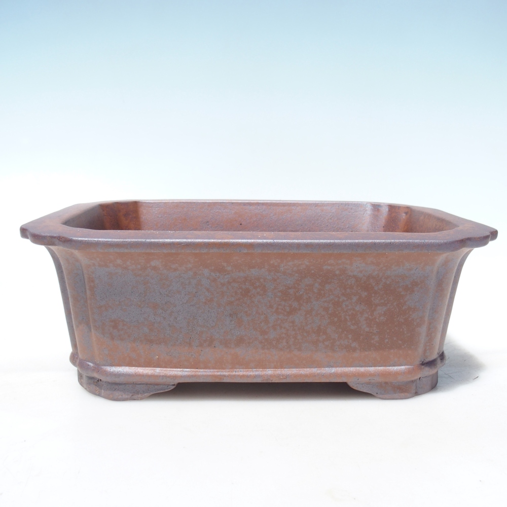 Bowl 27,5 x 21 x 10 cm brown