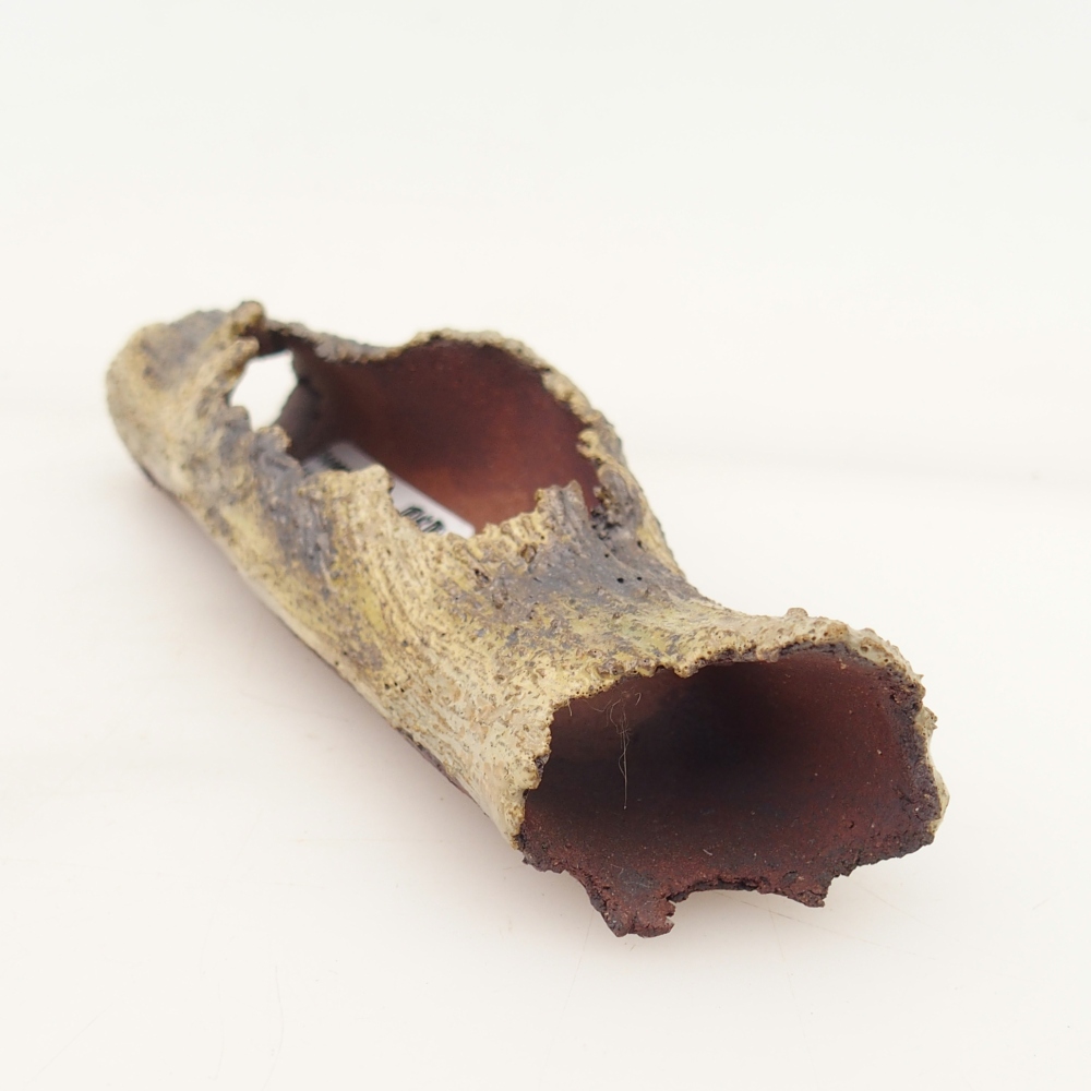Ceramic shell 15 x 4,5 x 3 cm , yellow