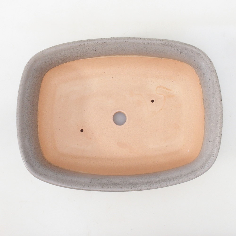 Bonsai bowl H09 - 30 x 23 x 7.5 cm. - beige