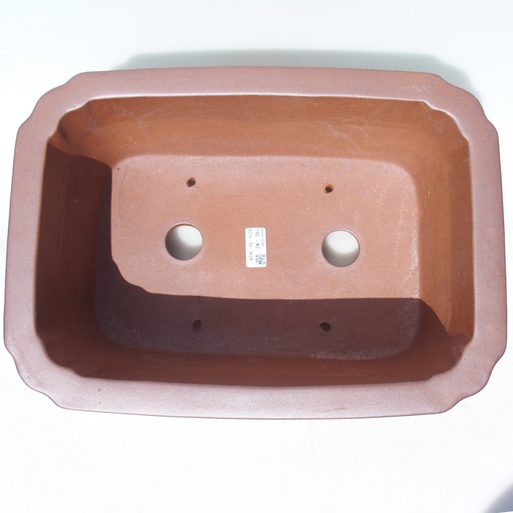 Bowl 41,5 x 30 x 16 cm brown - PERSONAL COLLECTION OR PALLET TRANSPORT ONLY