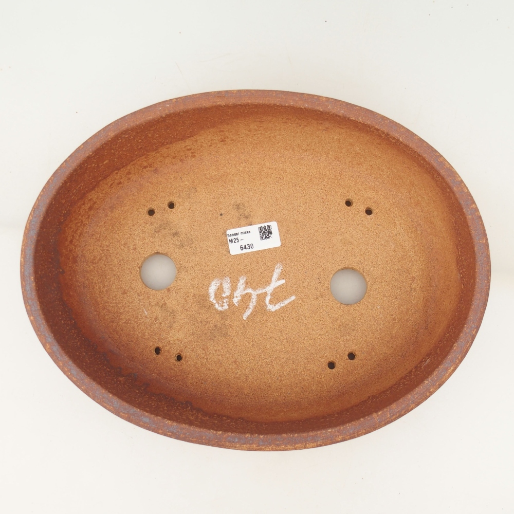 Bonsai bowl 32,5 x 25 x 8,5 cm , metal colour