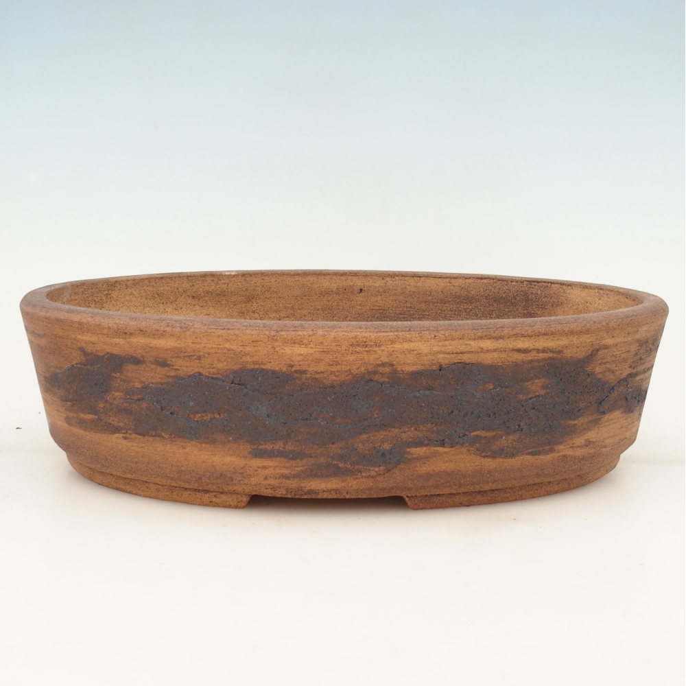 Bonsai bowl 32,5 x 25 x 8 cm , colour brown
