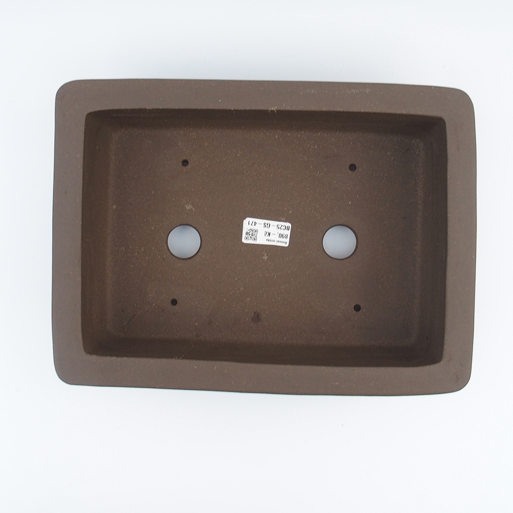 Bowl 33 x 24 x 9 cm brown