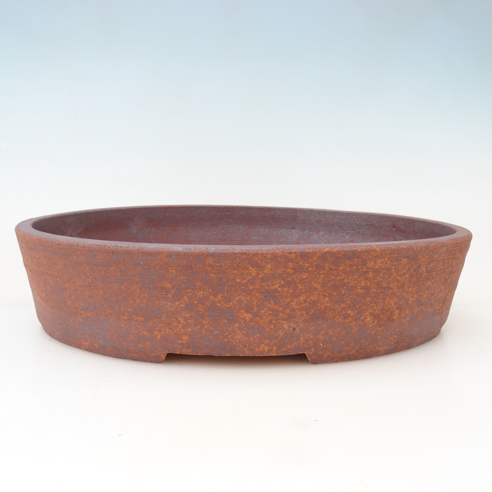 Bonsai bowl 37,5 x 31,5 x 8,5 cm , colour brown