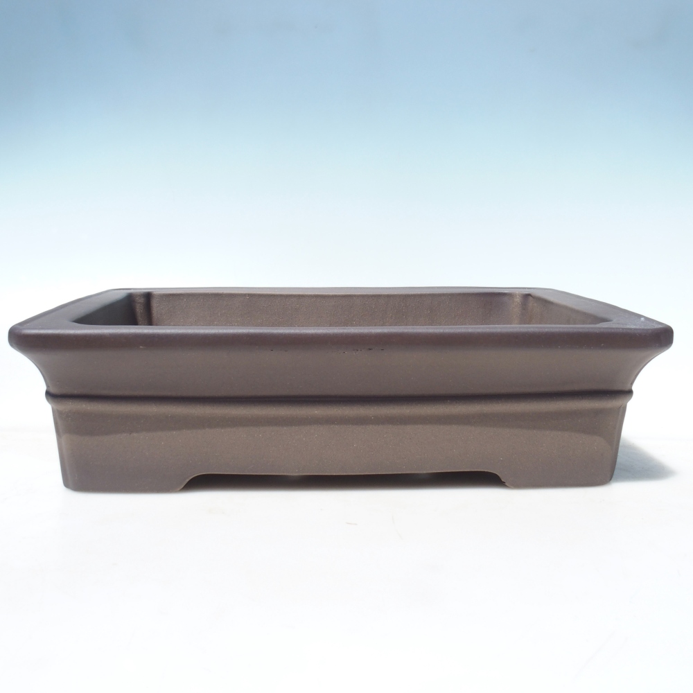 Bowl 41 x 29 x 10,5 cm brown - PERSONAL COLLECTION OR PALLET TRANSPORT ONLY