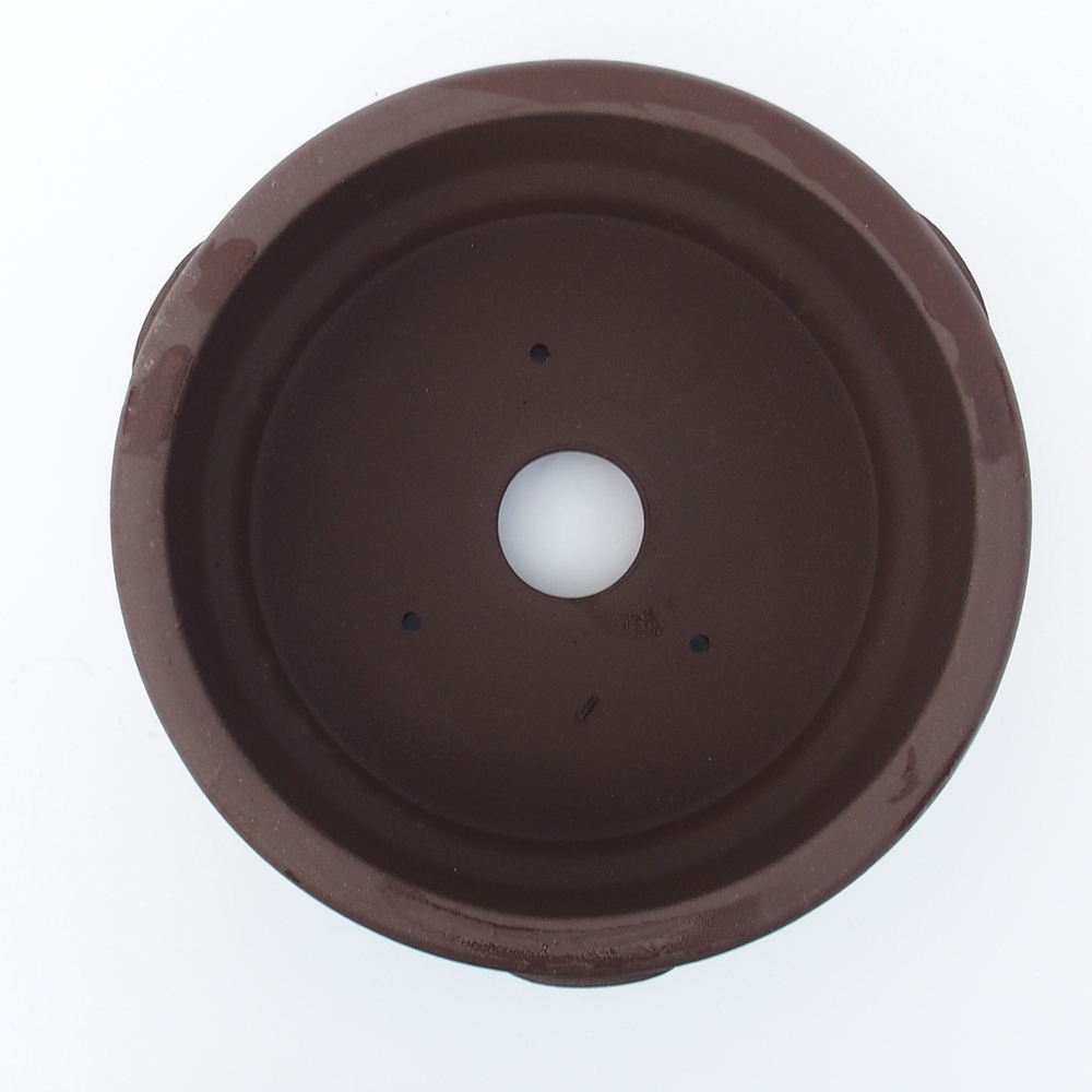Bowl 25 x 25 x 11,5 cm brown