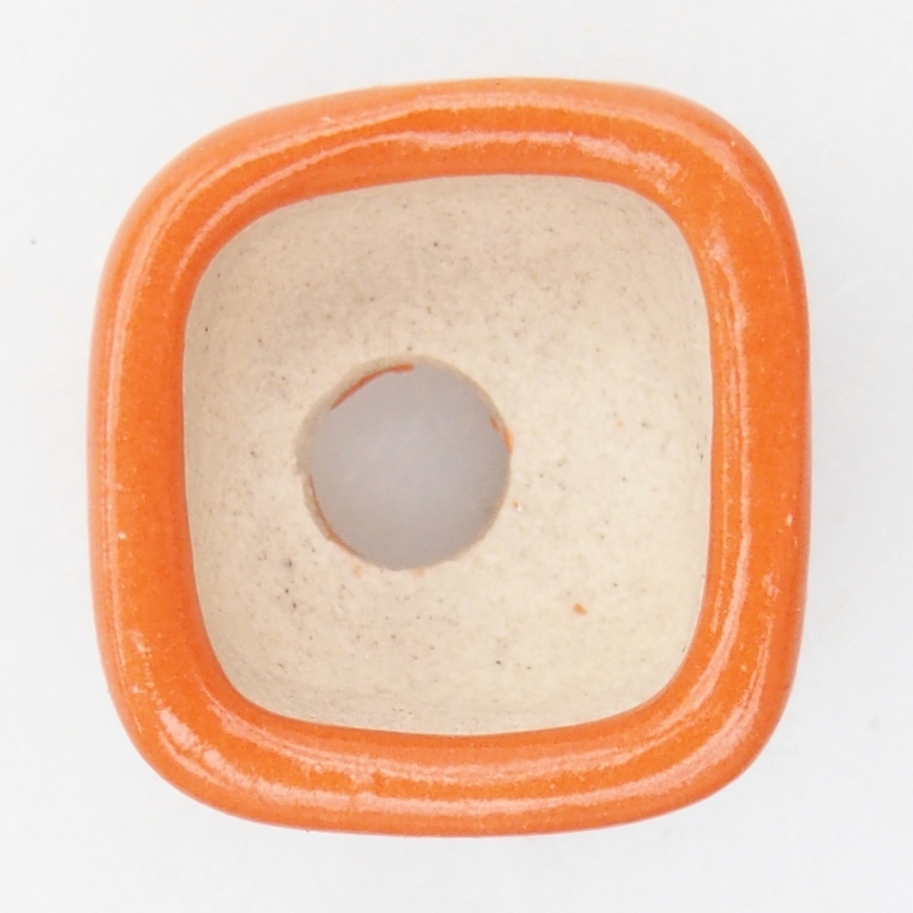 Mini bonsai bowl 2 x 2 x 1,5 cm, orange
