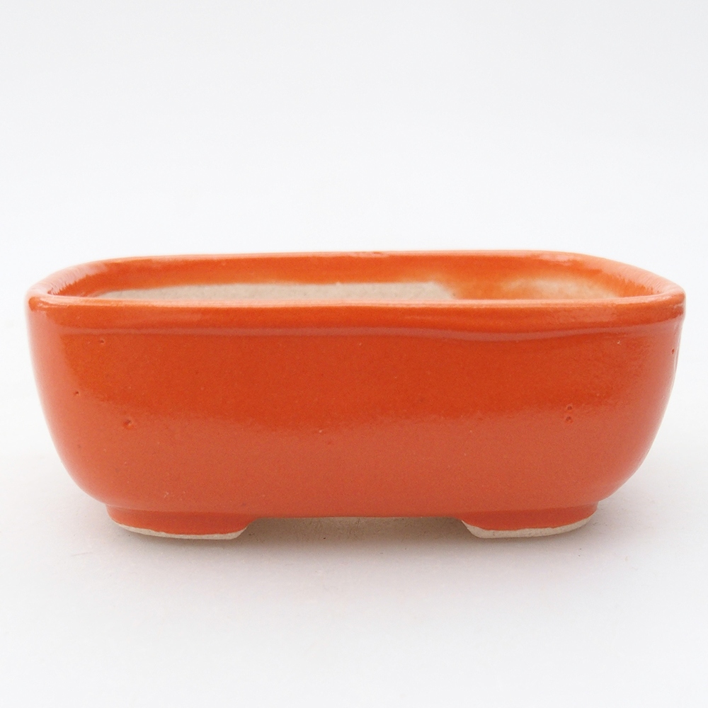 Mini bonsai bowl 8 x 6 x 3 cm, orange