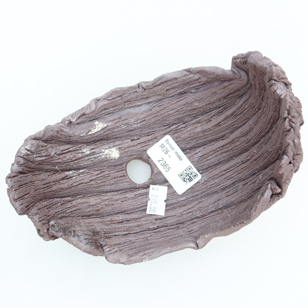 Ceramic Shell  15 x 11 x 15 cm, brown