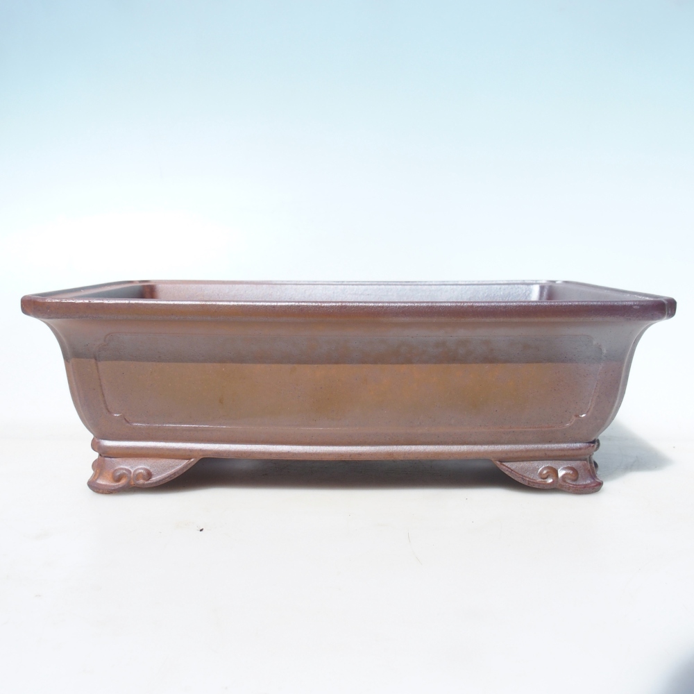 Bowl 33,5 x 23 x 11 cm brown