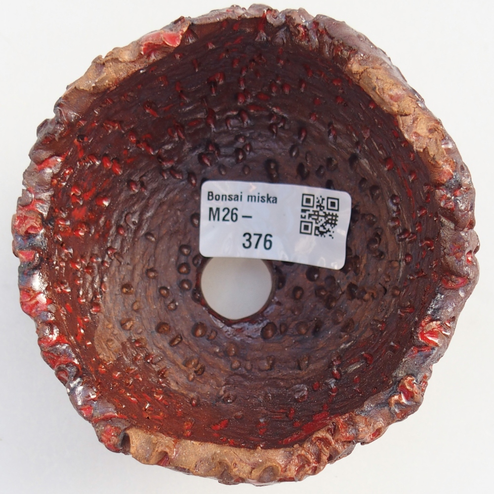 Ceramic Shell 10 x 9,5 x 8 cm , colour brown