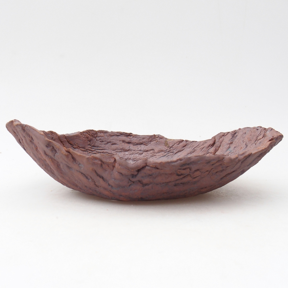 Ceramic Shell 23 x 16,5 x 6 cm , colour brown