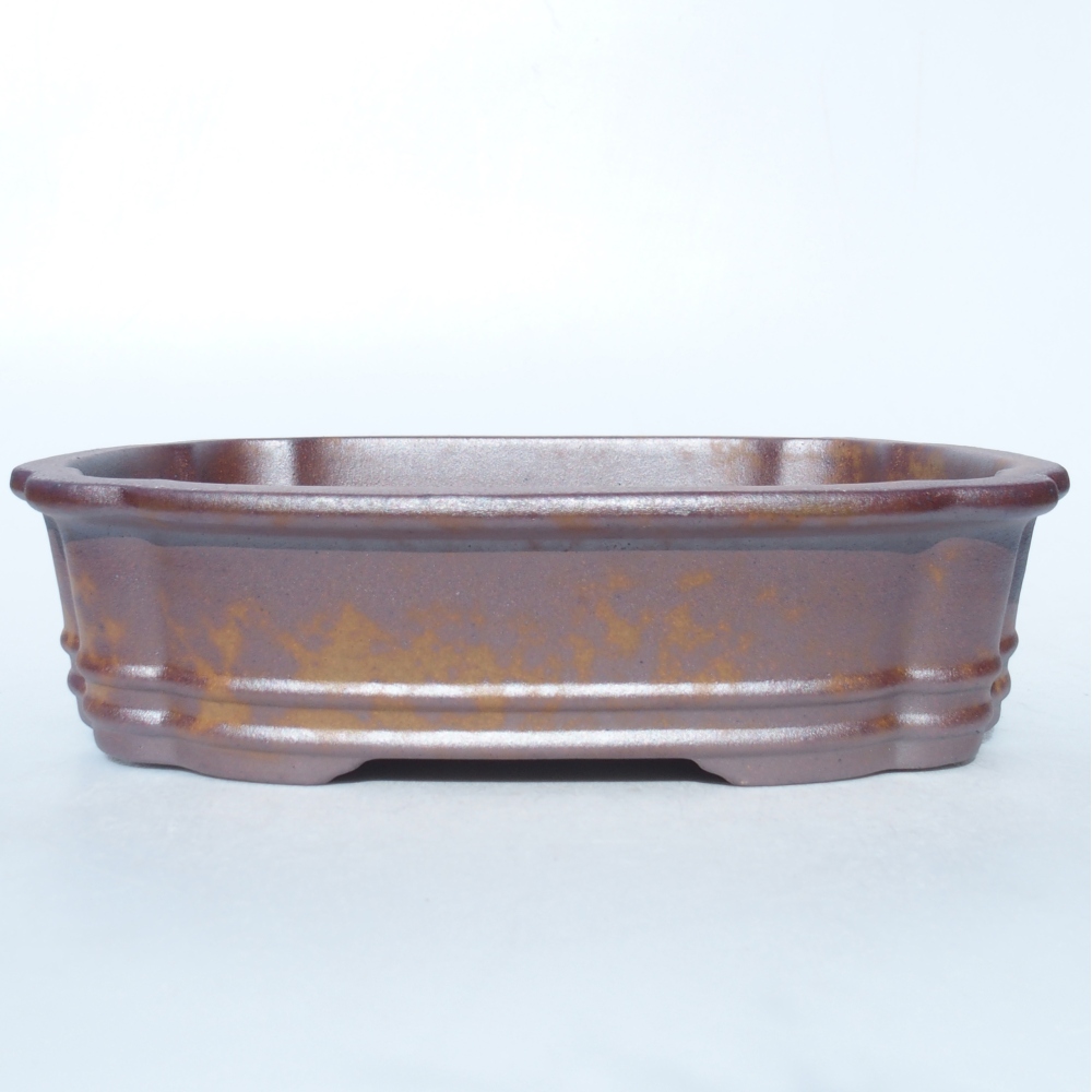 Bowl 26 x 20,5 x 6,5 cm brown