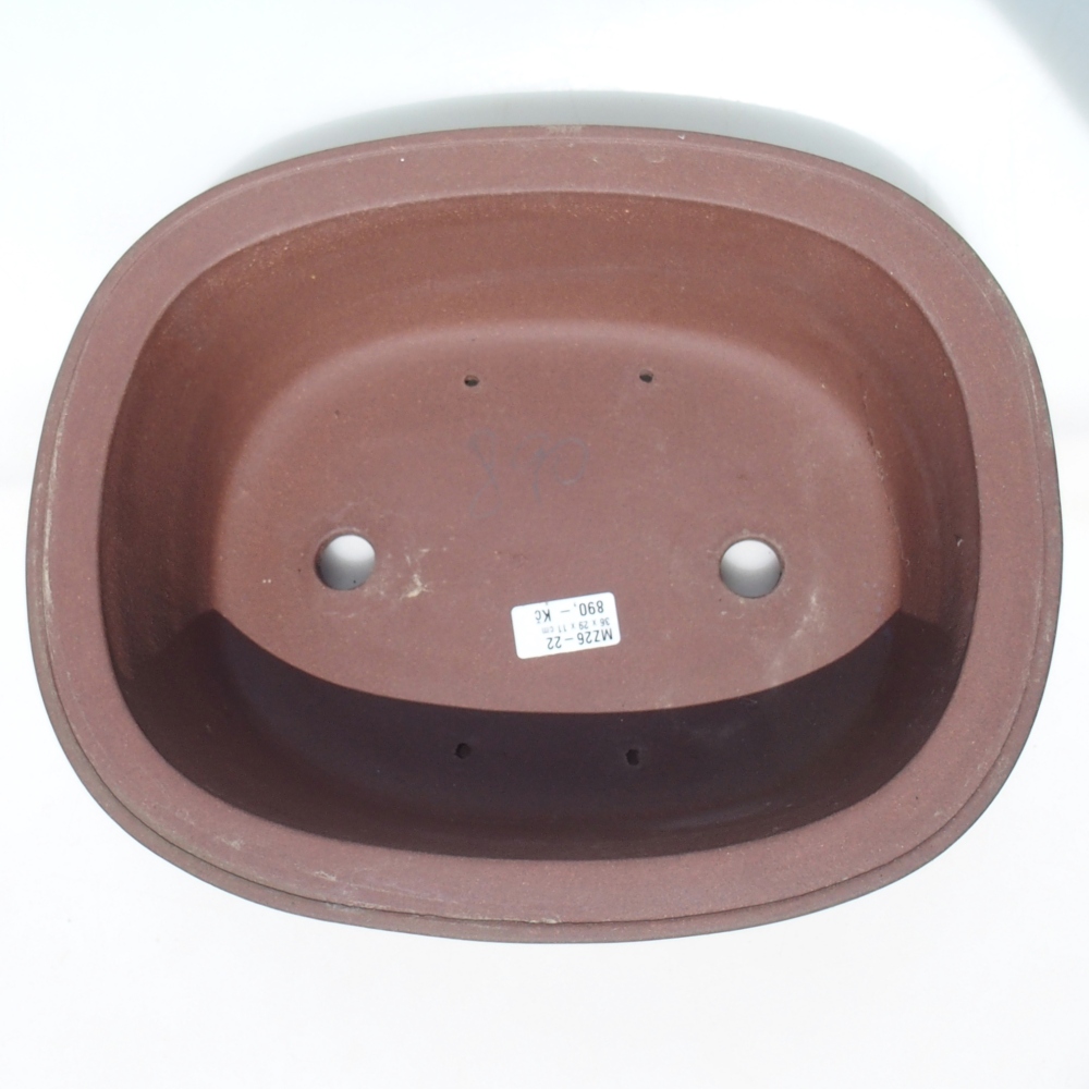 Bonsai bowl 36 x 29 x 11 cm - brown