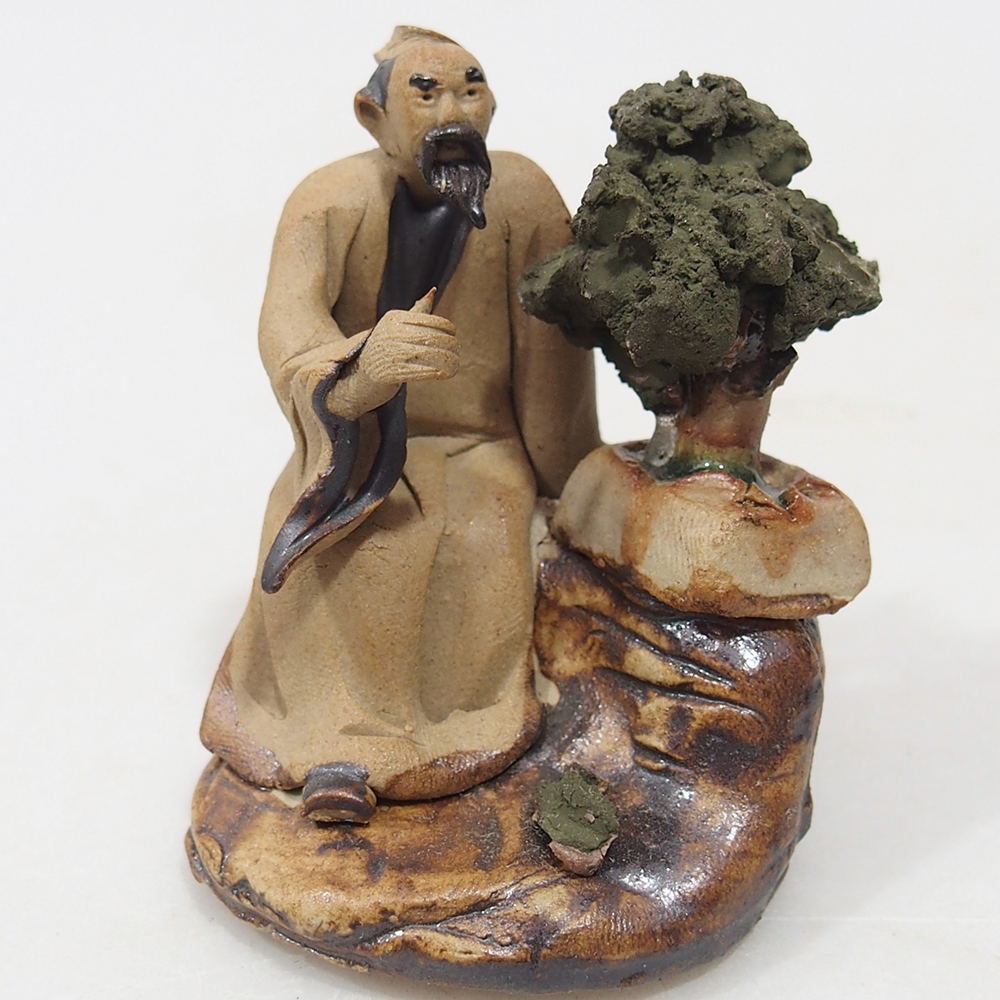 Ceramic figurine - Bonsaiista