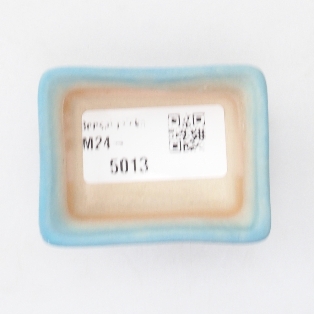 Mini bonsai bowl 5,5 x 4 x 2,5  cm, color blue