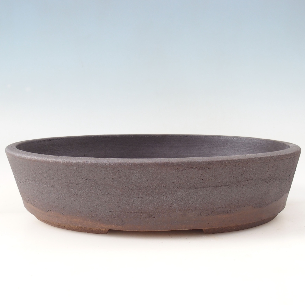 Bonsai bowl 32,5 x 25,5 x 7 cm , colour brown