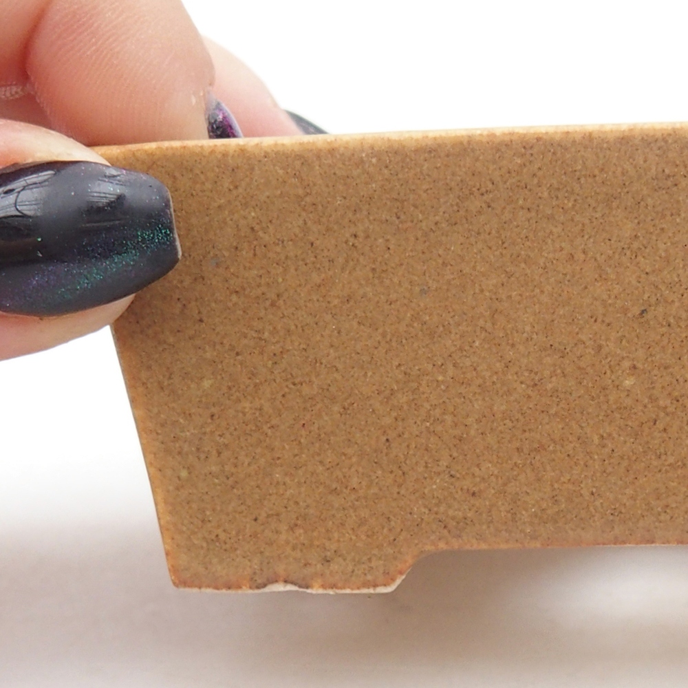 Mini bonsai bowl 9 x 6,5 x 3,5 cm, brown