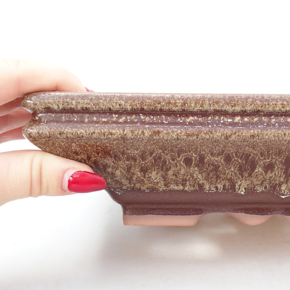 Bowl 26 x 21 x 6,5 cm blue-green