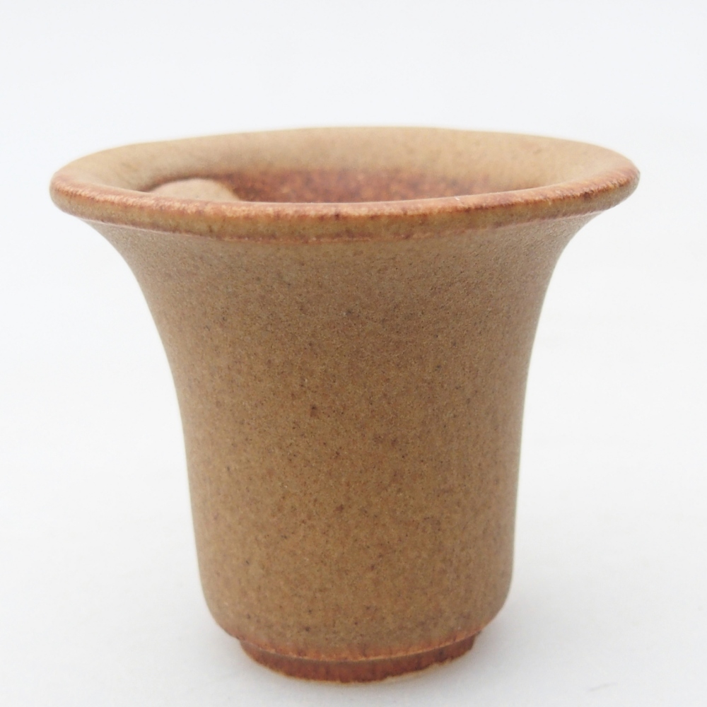 Mini bonsai bowl 4,5 x 4,5 x 4 cm, brown