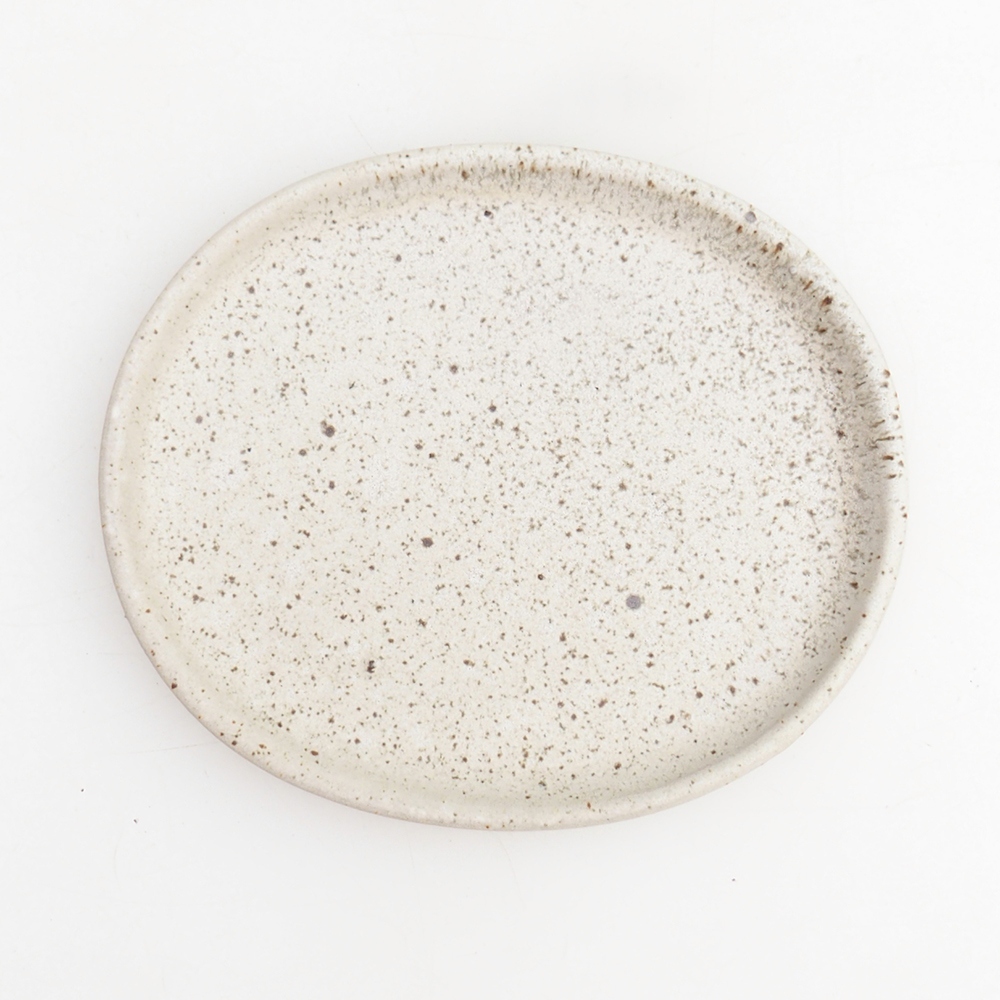Bonsai bowl + saucer H30 - 12 x 10,5 x 5,5 cm. - beige