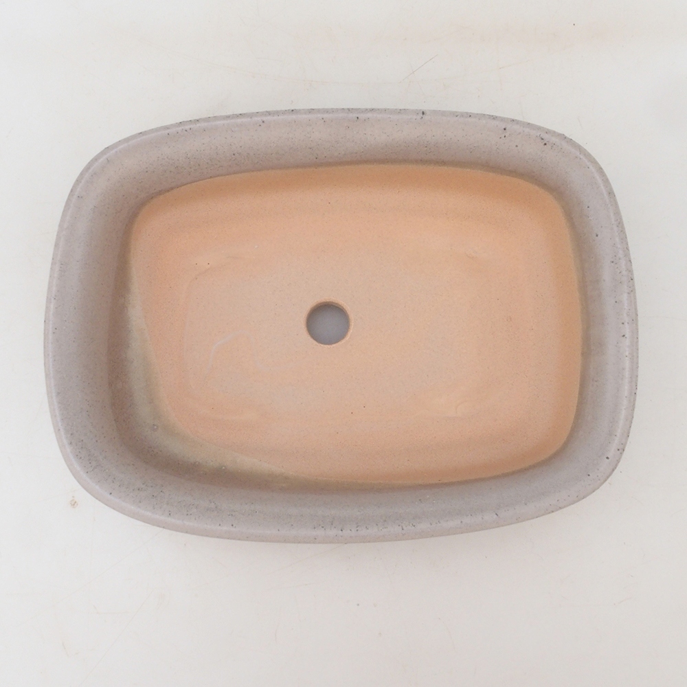 Bonsai bowl H02 - 19 x 13 x 5 cm. - beige