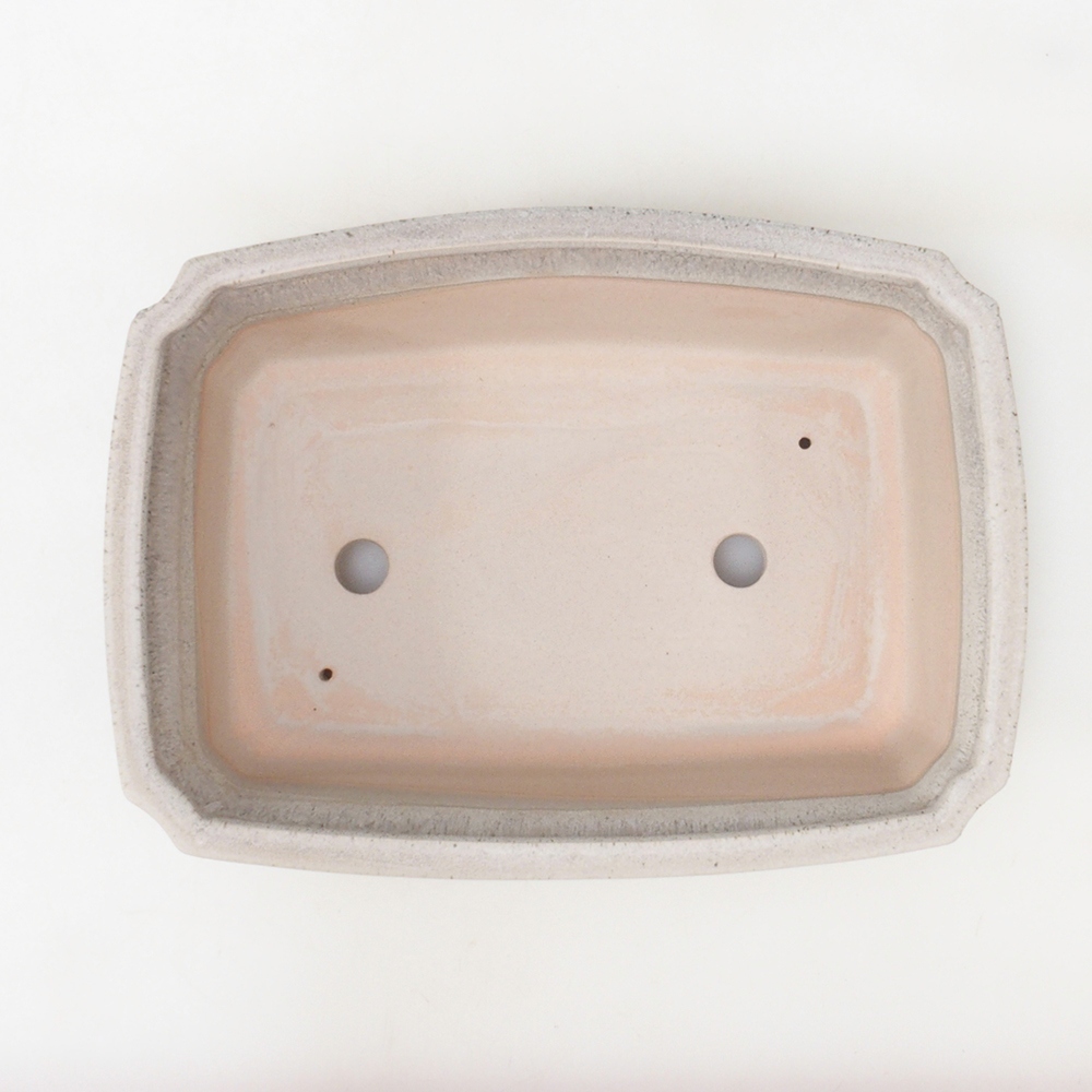 Bonsai bowl H07 - 30 x 20.5 x 8 cm. - beige