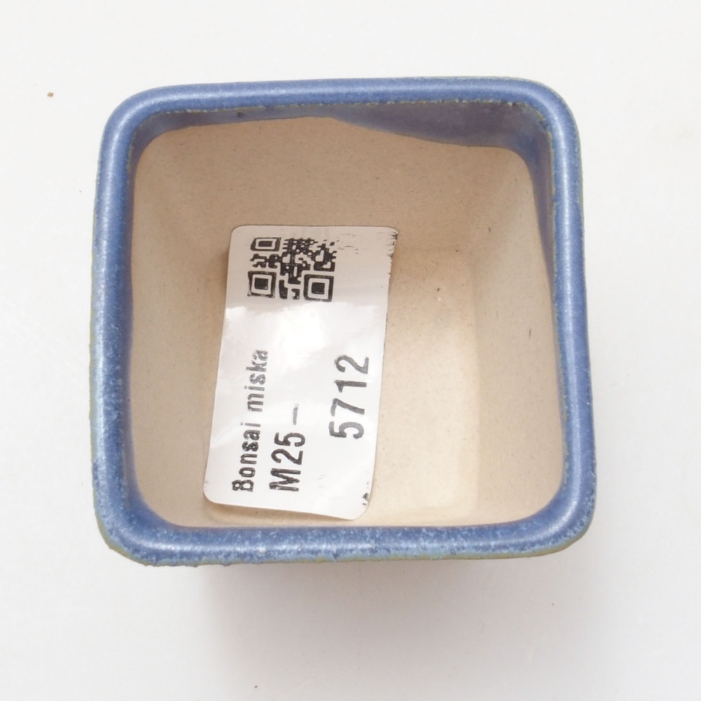 Mini bonsai bowl 4,5 x 4,5 x 4,5 cm, color blue