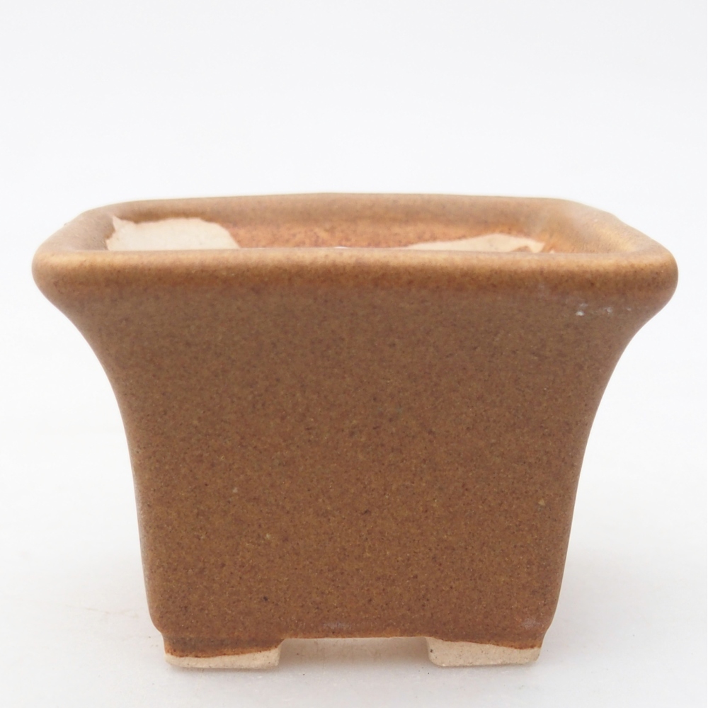Mini bonsai bowl 5,5 x 5,5 x 4 cm, brown