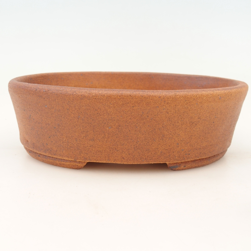 Bonsai bowl 19,5 x 16 x 6 cm , colour brown