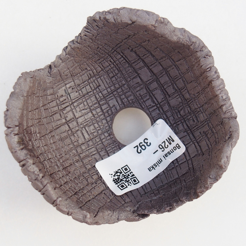 Ceramic Shell 8 x 8 x 6,5 cm , metallic colour